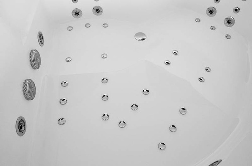 WANNA SPA Z HYDROMASAŻEM JACUZZI AQUAPEUTIC AQ-0031A, 2-osobowa 140x140x70 cm