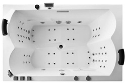 WANNA SPA Z HYDROMASAŻEM JACUZZI AQUAPEUTIC 52A, 2-osobowa 180x120x70cm 