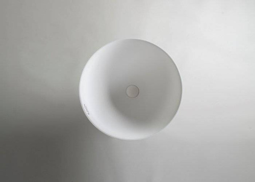 Umywalka nablatowa, kubełkowa Saxo overtop 3/4, biały mat lub połysk