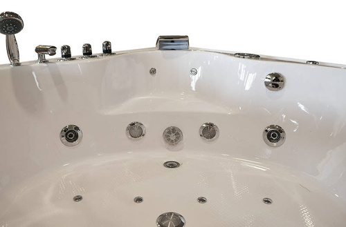 WANNA SPA Z HYDROMASAŻEM JACUZZI AQUAPEUTIC AQ-1638 PLUS, 2-osobowa 150x150x55,5 cm