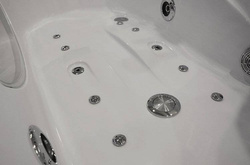 WANNA SPA Z HYDROMASAŻEM JACUZZI AQUAPEUTIC AQ-1633, 1-osobowa 168x86x60cm lewa