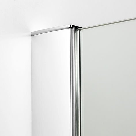 Kabina walk in 100x195, profil srebrny