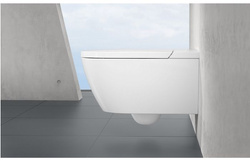 Toaleta myjąca bezrantowa, misa ustępowa lejowa Viclean I 100