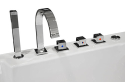 WANNA SPA Z HYDROMASAŻEM JACUZZI AQUAPEUTIC AQ-1642 PLUS 2-osobowa 186x121x65 cm PRAWA