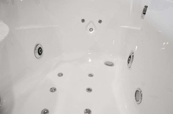 WANNA SPA Z HYDROMASAŻEM JACUZZI AQUAPEUTIC AQ-207, 1-osobowa 150x92 cm lewa