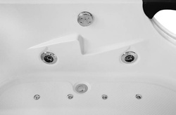 WANNA SPA Z HYDROMASAŻEM JACUZZI AQUAPEUTIC AQ-1665 TOP, 2-osobowa, 180x120x63 cm, prawa