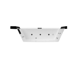 Wanna z hydromasażem Divina M Outdoor SPA Plus Novellini, 190x140x75 cm