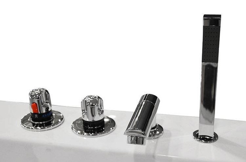 WANNA SPA Z HYDROMASAŻEM JACUZZI AQUAPEUTIC AQ-107 PLUS, 1-osobowa 180x91x60 cm prawa