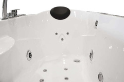 WANNA SPA Z HYDROMASAŻEM JACUZZI AQUAPEUTIC AQ-207, 1-osobowa 150x92 cm lewa