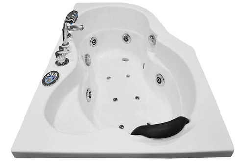 WANNA SPA Z HYDROMASAŻEM JACUZZI AQUAPEUTIC AQ-207, 1-osobowa 150x92 cm lewa