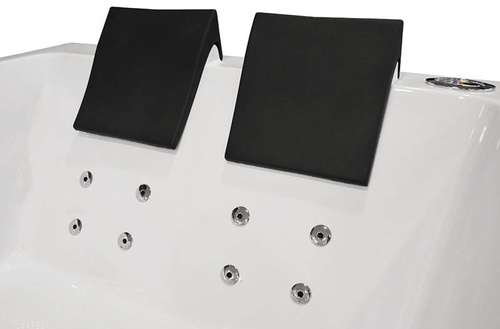 WANNA SPA Z HYDROMASAŻEM JACUZZI AQUAPEUTIC AQ-1642 PLUS 2-osobowa 186x121x65 cm PRAWA
