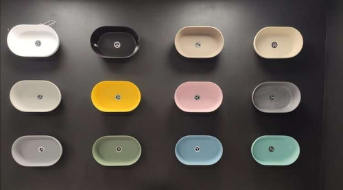 Umywalka nablatowa Ravon Euphoria 59x36,5x19 cm, bikolor limited mat lub połysk