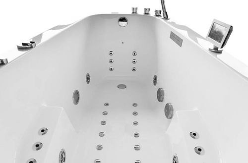 WANNA SPA Z HYDROMASAŻEM ASYMETRYCZNA AQUAPEUTIC AQ-07A, 1-osobowa 170x100x70 cm
