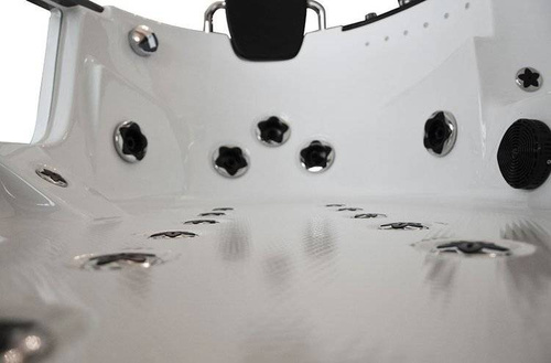 WANNA SPA Z HYDROMASAŻEM JACUZZI AQUAPEUTIC 1060, 2-osobowa 154x154x69 cm