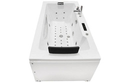 WANNA SPA Z HYDROMASAŻEM JACUZZI AQUAPEUTIC AQ-107 PLUS, 1-osobowa 180x91x60 cm prawa