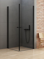 Kabina prysznicowa prostokątna New Soleo Black 70x80x195