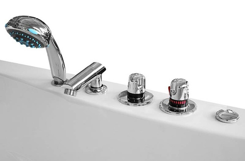 WANNA SPA Z HYDROMASAŻEM JACUZZI AQUAPEUTIC AQ-1665 PLUS, 2-osobowa, 180x120x63 cm, prawa