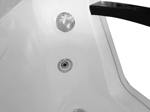 WANNA SPA Z HYDROMASAŻEM JACUZZI AQUAPEUTIC AQ-0076, 1-osobowa 170x85x59 cm, lewa