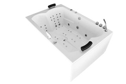 WANNA SPA Z HYDROMASAŻEM JACUZZI AQUAPEUTIC 52A, 2-osobowa 180x120x70cm 