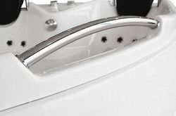 WANNA SPA Z HYDROMASAŻEM JACUZZI AQUAPEUTIC 186, narożna 2-osobowa, 152 x 152 x 71 cm