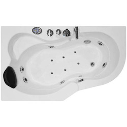 WANNA SPA Z HYDROMASAŻEM JACUZZI AQUAPEUTIC AQ-207, 1-osobowa 150x92 cm lewa