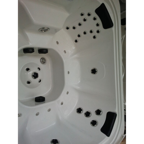 Wanna zewnętrzna SPA z hydromasażem AQ-138, 222x222x97 cm, bez obudowy