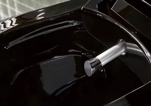 Toaleta myjąca bezrantowa, misa ustępowa lejowa Viclean I 100