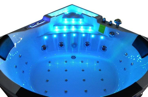 WANNA SPA Z HYDROMASAŻEM JACUZZI AQUAPEUTIC AQ-1678, 2-osobowa 150x150x62 cm