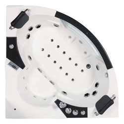 WANNA SPA Z HYDROMASAŻEM JACUZZI AQUAPEUTIC 1060, 2-osobowa 154x154x69 cm