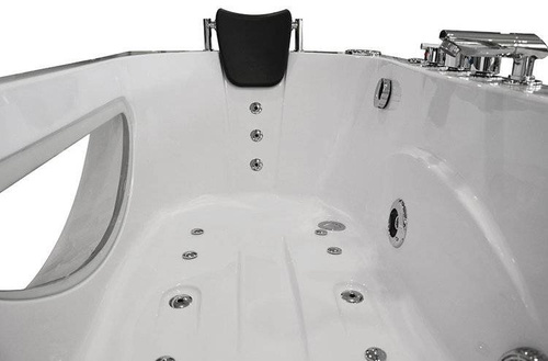 WANNA SPA Z HYDROMASAŻEM JACUZZI AQUAPEUTIC AQ-1633, 1-osobowa 168x86x60cm lewa