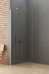 Kabina walk in 90x195, profil srebrny