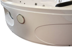 WANNA SPA Z HYDROMASAŻEM JACUZZI AQUAPEUTIC AQ-1638 TOP, 2-osobowa 150x150x55,5 cm