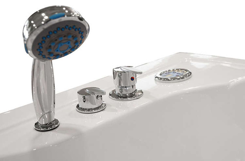 WANNA SPA Z HYDROMASAŻEM JACUZZI AQUAPEUTIC AQ-207, 1-osobowa 150x92 cm lewa