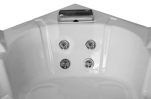 Wanna łazienkowa AQ-632B SPA z hydromasażem 150X150X67CM