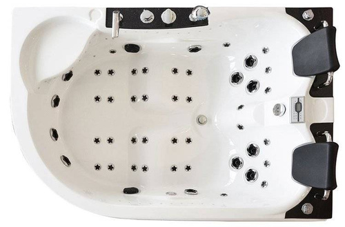 WANNA SPA Z HYDROMASAŻEM JACUZZI AQUAPEUTIC 162, 180x122x59 cm, prawa