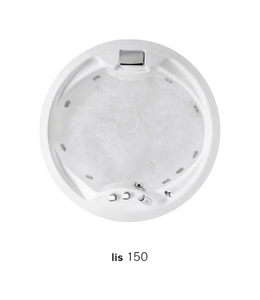 OKRĄGŁA WANNA Z HYDROMASAŻEM LIS 150 , SYSTEM PLATINIUM