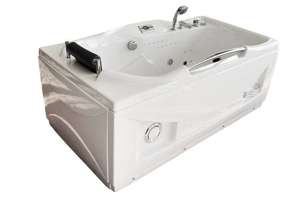 WANNA SPA Z HYDROMASAŻEM JACUZZI AQUAPEUTIC 1050, 1-osobowa 174x88x70 cm, lewa