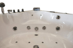 WANNA SPA Z HYDROMASAŻEM JACUZZI AQUAPEUTIC AQ-1638 PLUS, 2-osobowa 150x150x55,5 cm