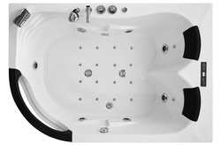 WANNA SPA Z HYDROMASAŻEM JACUZZI AQUAPEUTIC AQ-1665 TOP, 2-osobowa, 180x120x63 cm, prawa