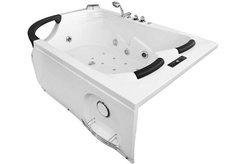 WANNA SPA Z HYDROMASAŻEM JACUZZI AQUAPEUTIC AQ-1665 TOP, 2-osobowa, 180x120x63 cm, prawa