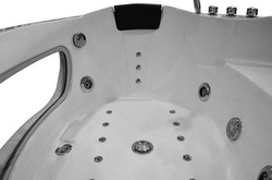 WANNA SPA Z HYDROMASAŻEM AQUAPEUTIC AQ-1001, 2-osobowa 140x140x65 cm