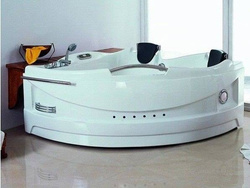 WANNA SPA Z HYDROMASAŻEM JACUZZI AQUAPEUTIC 186, narożna 2-osobowa, 152 x 152 x 71 cm