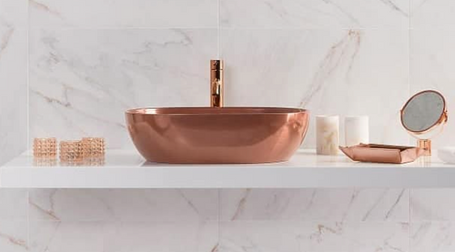 Umywalka Ravon Space nablatowa 54x33,5x13,5 cm, Purometal*