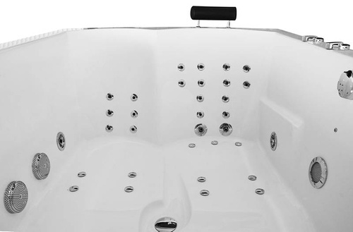 WANNA SPA Z HYDROMASAŻEM JACUZZI AQUAPEUTIC 52A, 2-osobowa 180x120x70cm 