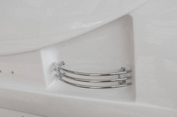 WANNA SPA Z HYDROMASAŻEM JACUZZI AQUAPEUTIC 1050, 1-osobowa 174x88x70 cm, lewa