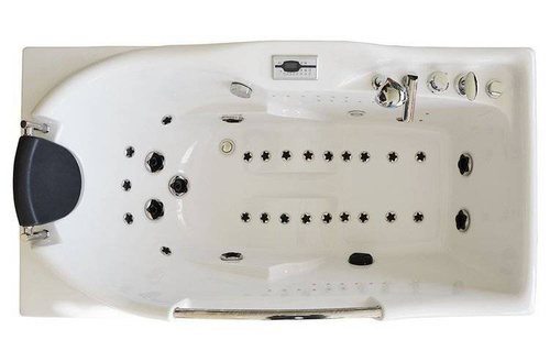 WANNA SPA Z HYDROMASAŻEM JACUZZI AQUAPEUTIC 1050, 1-osobowa 174x88x70 cm, lewa