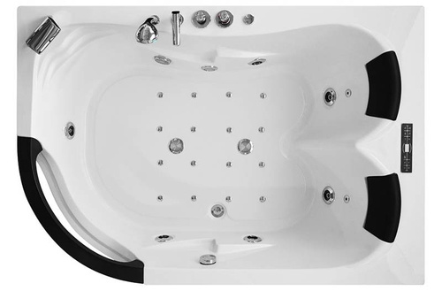 WANNA SPA Z HYDROMASAŻEM JACUZZI AQUAPEUTIC AQ-1665 TOP, 2-osobowa, 180x120x63 cm, prawa