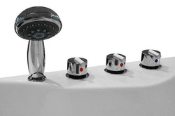 WANNA SPA Z HYDROMASAŻEM AQUAPEUTIC AQ-1001, 2-osobowa 140x140x65 cm