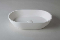 Umywalka Ravon Genesis 54x34,5x11,5 cm, biały połysk