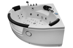 Wanna z hydromasażem narożna SPA AQ-1004 Turbo  2-osobowa, 152x152x56 cm